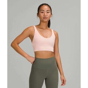 Lululemon Align Reversible Bra *Light Support, A/B Cup Pink Mist / Pecan Tan 2
